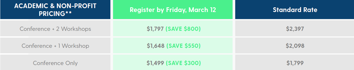 Next Generation Gene Therapy Vector Summit - Academic Pricing Next Generation Gene Therapy Vector Summit - Academic Pricing