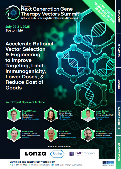 5th_Annual_Next_Generation_Gene_Therapy_Vectors_Summit_Thumbnail 5th Next Generation Gene Therapy Vectors Summit | July 29-31, 2025 | Boston, MA